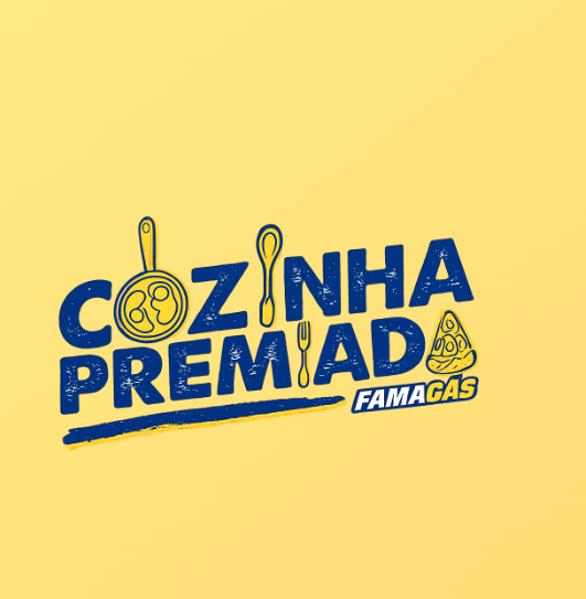 Logo da campanha Cozinha Premiada FamaGás